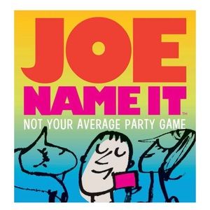 Gamewright Joe Name It: Not Your Average Party Game
